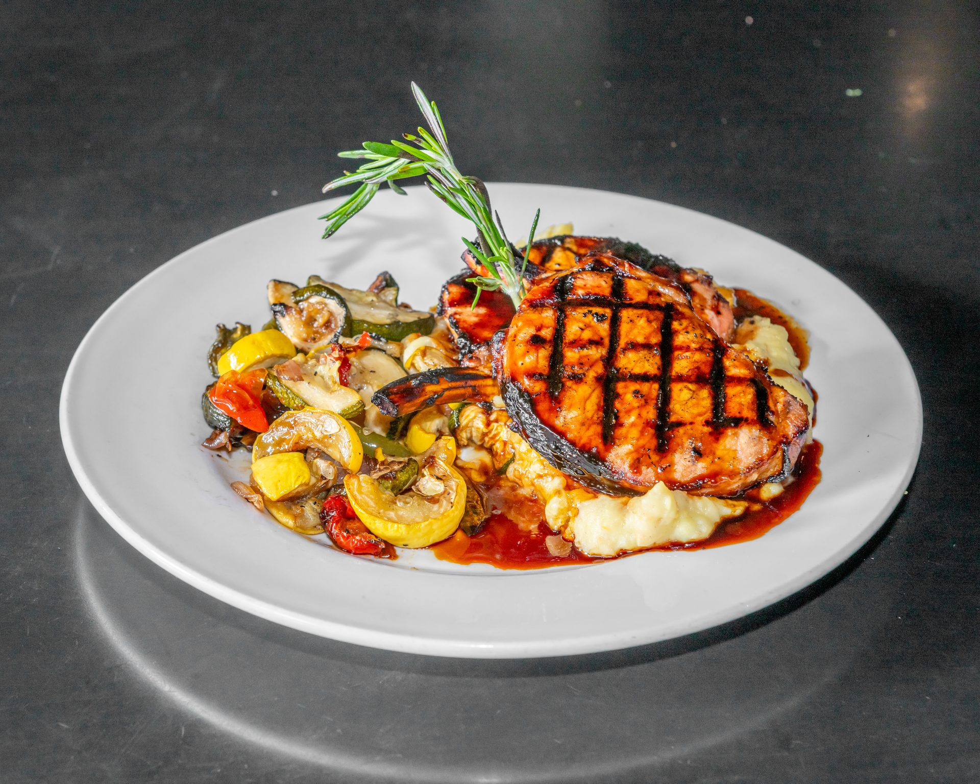 Hand-cut steaks, fresh seafood, made-from-scratch pastas